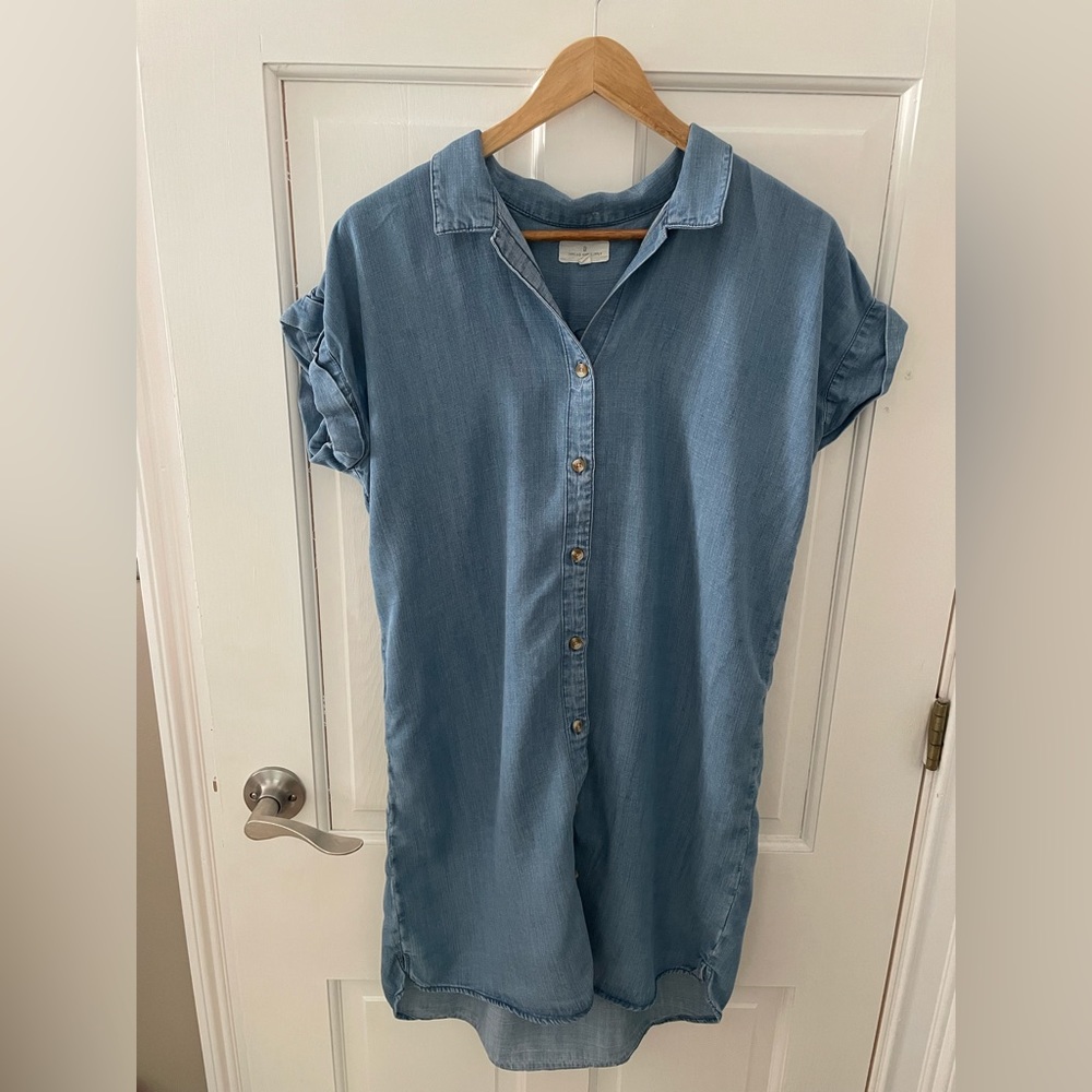 Chambray Denim Dress by Thread & Supply, Size Small